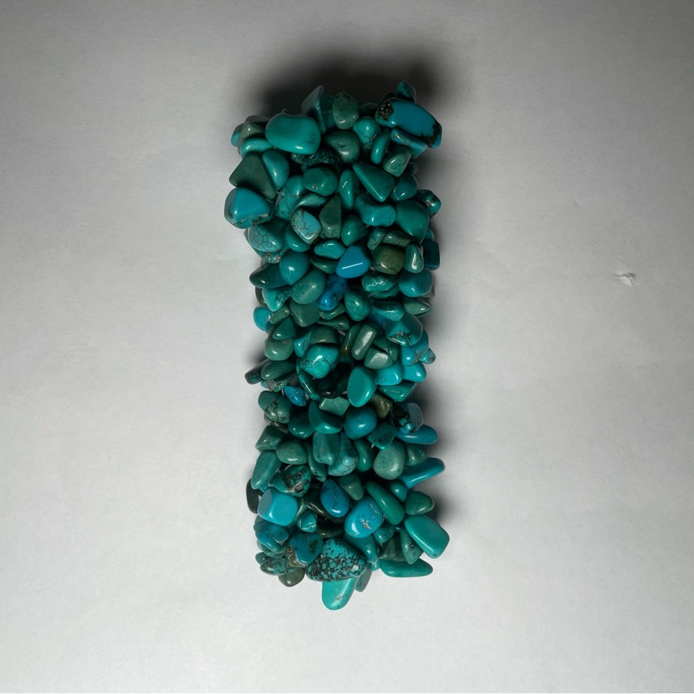 Chunky Turquoise Stone Bracelet